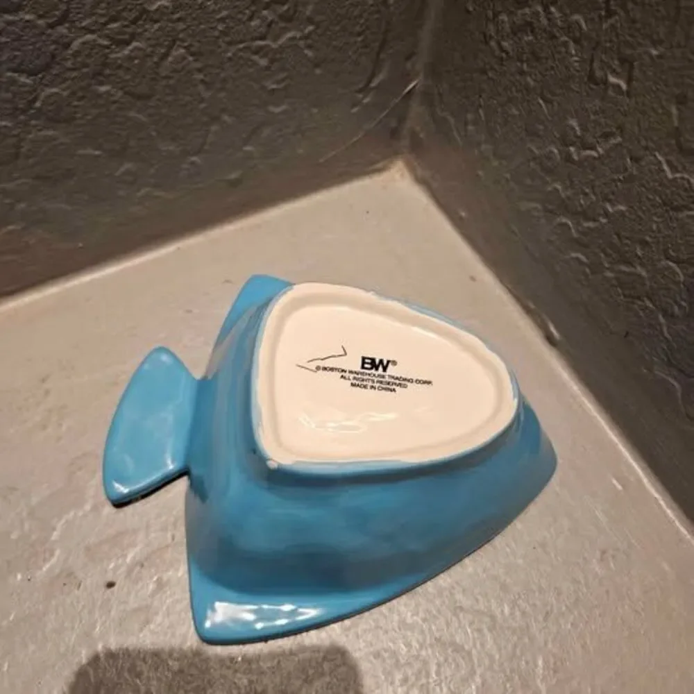 Boston Warehouse Fish Dip Bowl and Spreader Set